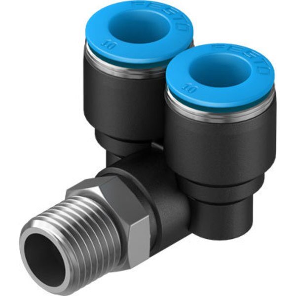 Push-In Y-Fitting QSYL-1/4-10, Festo, Mfr#: QSYL-1/4-10